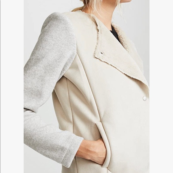 BB Dakota Fleece Moto Jacket - Picture 2 of 7